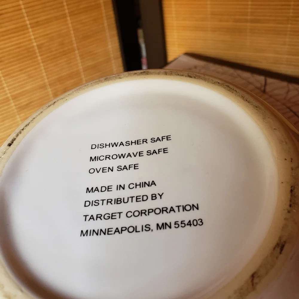 1.5 quart mixing bowl blue checks